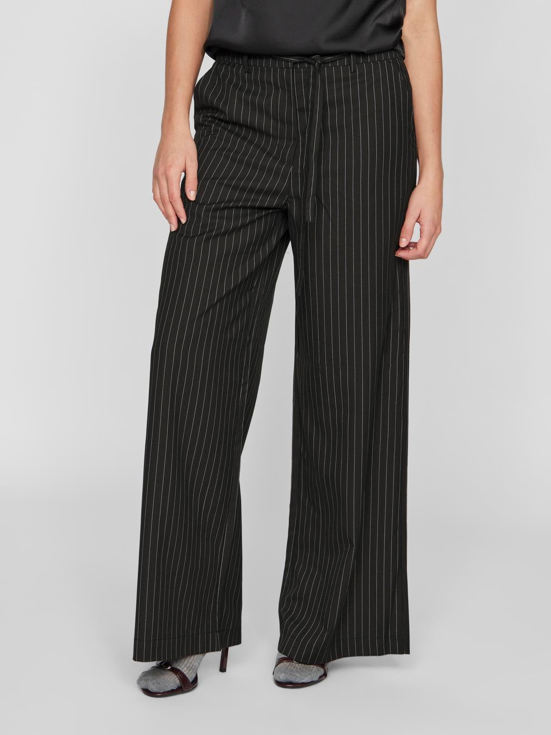 VIESMA Trousers - Black Beauty - VERO MODA & VILA Bergvik